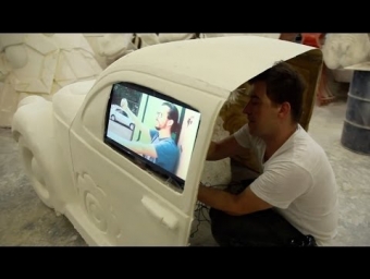 Carnaval.vc - Interactive Float Alegory making of